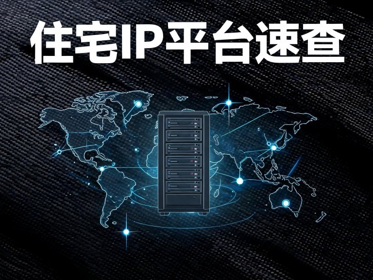 住宅IP平台速查：哪家有真住宅？