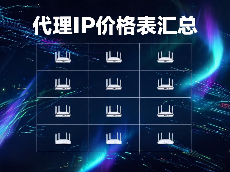 代理IP价格表汇总：24家起价一览