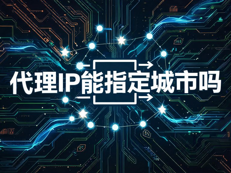代理IP能指定城市吗？自定义地区与运营商平台盘点